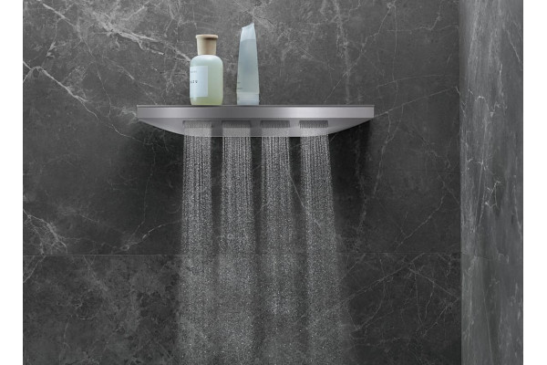 Верхний душ Hansgrohe Rainfinity 26243000 хром, штанга 6.4 см