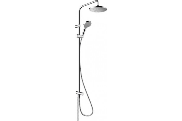 Душевая стойка Hansgrohe Vernis Blend Showerpipe 200 1jet Reno Eco 26099000 хром, штанга 112.9 см