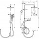 Душевая стойка Hansgrohe Vernis Blend Showerpipe 200 1jet Reno Eco 26099000 хром, штанга 112.9 см