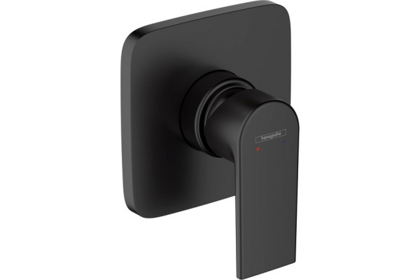 Смеситель Hansgrohe Vernis Shape 71658670 для душа, черный, однорычажный