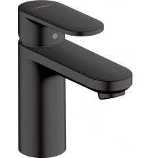 Смеситель Hansgrohe Vernis Blend 71580670 для раковины, черный, однорычажный, высота излива 8.8 см