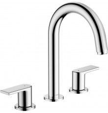 Смеситель Hansgrohe Vernis Shape 71563000 для раковины, хром, двухвентильный, высота излива 15.1 см