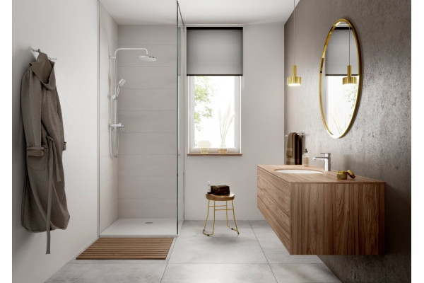 Смеситель Hansgrohe Vernis Blend 71551000 для раковины, хром, однорычажный, высота излива 8.8 см