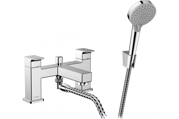 Смеситель Hansgrohe Vernis Shape 71462000 на борт ванны, хром, двухвентильный, длина излива 11 см