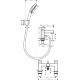 Смеситель Hansgrohe Vernis Shape 71462000 на борт ванны, хром, двухвентильный, длина излива 11 см