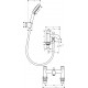 Смеситель Hansgrohe Vernis Blend 71461670 на борт ванны, черный, двухвентильный, длина излива 11 см