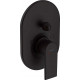 Смеситель Hansgrohe Vernis Shape 71458670 для ванны с душем, черный, однорычажный