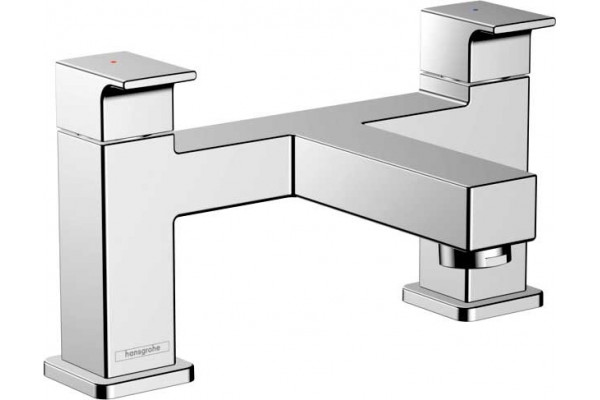 Смеситель Hansgrohe Vernis Shape 71452000 на борт ванны, хром, двухвентильный, длина излива 11 см