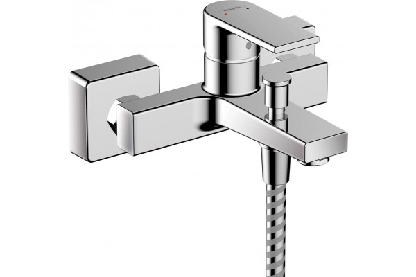 Смеситель Hansgrohe Vernis Shape 71450000 для ванны с душем, хром, однорычажный, длина излива 16.6 см