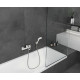 Смеситель Hansgrohe Vernis Shape 71450000 для ванны с душем, хром, однорычажный, длина излива 16.6 см