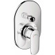Смеситель Hansgrohe Vernis Blend 71449000 для ванны с душем, хром, однорычажный