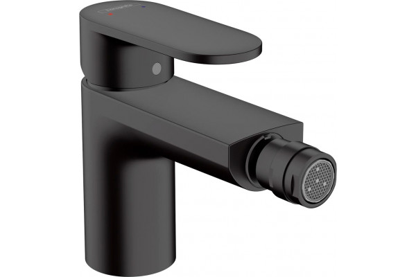 Смеситель Hansgrohe Vernis Blend 71210670 для биде, черный, однорычажный, высота излива 8 см
