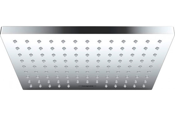 Верхний душ Hansgrohe Vernis Shape 26283000 230 1jet EcoSmart хром штанга 5.1 см,  в современном стиле
