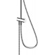 Душевая стойка Hansgrohe Vernis Shape 26282000 Showerpipe 230 1jet Reno хром штанга 116.7 см, шланг пластиковый 160 см