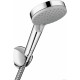 Душевая лейка Hansgrohe Vernis Blend 26273000 хром штанга 28.2 см,  в современном стиле