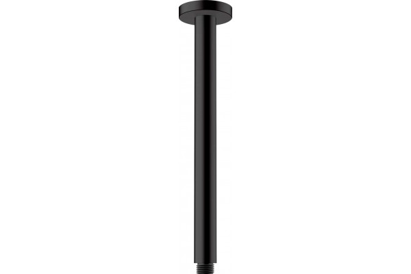 Кронштейн для верхнего душа Hansgrohe Vernis Blend 27805670 черный штанга 34 см,  в современном стиле