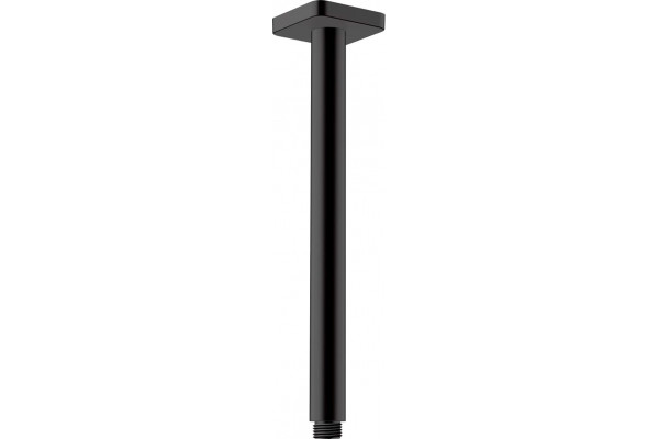 Кронштейн для верхнего душа Hansgrohe Vernis Shape 26407670 черный штанга 34 см,  в современном стиле