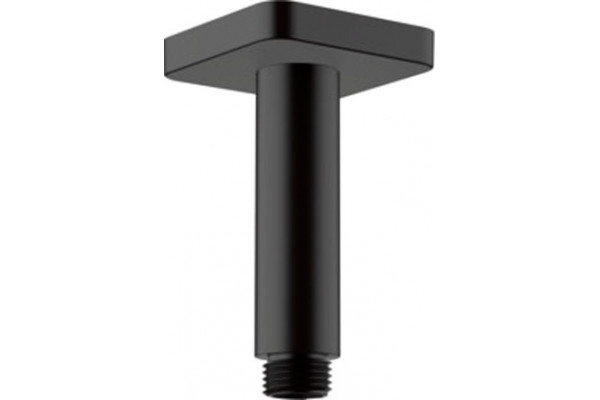 Кронштейн для верхнего душа Hansgrohe Vernis Shape 26406670 черный штанга 14 см,  в современном стиле