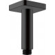 Кронштейн для верхнего душа Hansgrohe Vernis Shape 26406670 черный штанга 14 см,  в современном стиле