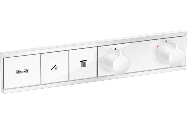 Термостат Hansgrohe RainSelect 15380700 для душа, белый матовый, термостат