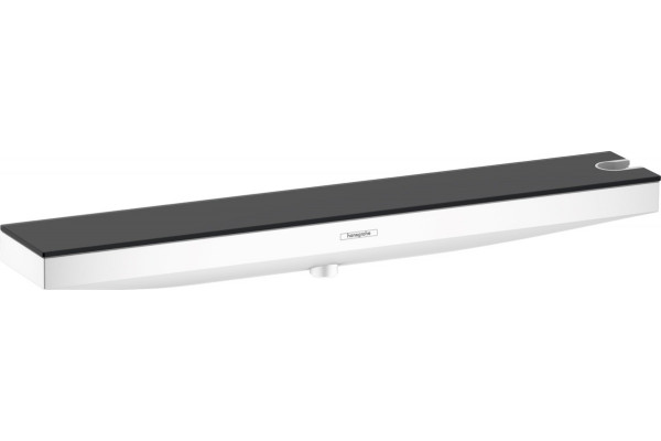 Шланговое подключение Hansgrohe Rainfinity 26858700 с полкой, штанга 6.6 см,  в стиле hi-tech