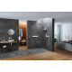 Шланговое подключение Hansgrohe Rainfinity 26858700 с полкой, штанга 6.6 см,  в стиле hi-tech
