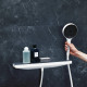 Шланговое подключение Hansgrohe Rainfinity 26858700 с полкой, штанга 6.6 см,  в стиле hi-tech
