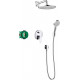 Душевой комплект Hansgrohe Crometta S 27958000 хром, шланг пластиковый 125 см