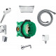 Душевой комплект Hansgrohe Crometta E 27957000 хром, шланг пластиковый 125 см