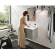Смеситель Hansgrohe Finoris 100 76010000 для раковины, хром, однорычажный, высота излива 9.2 см