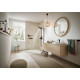 Смеситель Hansgrohe Vivenis 110 75022670 для раковины, черный, однорычажный, длина излива 14.6 см