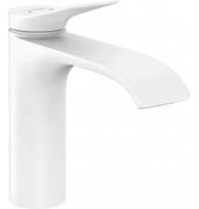 Смеситель Hansgrohe Vivenis 110 75020700 для раковины, белый, однорычажный, длина излива 14.6 см