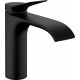 Смеситель Hansgrohe Vivenis 110 75020670 для раковины, черный, однорычажный, длина излива 14.6 см