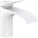 Смеситель Hansgrohe Vivenis 80 75012700 для раковины, белый, однорычажный, длина излива 13.3 см