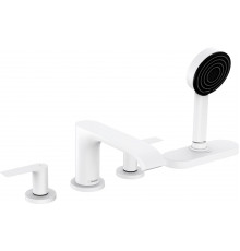 Смеситель Hansgrohe Vivenis 75444700 на борт ванны двухвентильный, белый