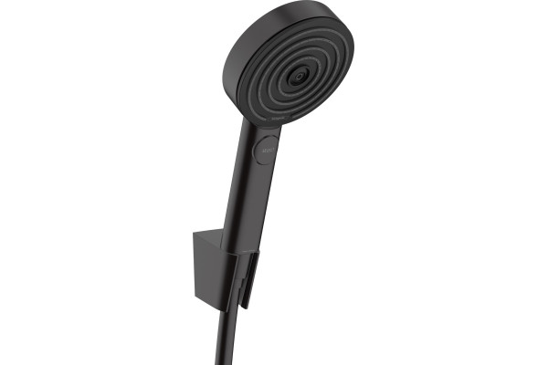 Душевой гарнитур Hansgrohe Pulsify Relaxation 105 3jet 24303670 1,6 м, черный, штанга 22.35 см, шланг пластиковый 160 см