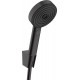 Душевой гарнитур Hansgrohe Pulsify Relaxation 105 3jet 24303670 1,6 м, черный, штанга 22.35 см, шланг пластиковый 160 см