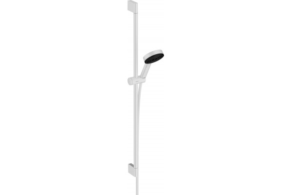 Душевой гарнитур Hansgrohe Pulsify Relaxation 105 3jet 24170700 белый штанга 95.9 см, шланг пластиковый 160 см