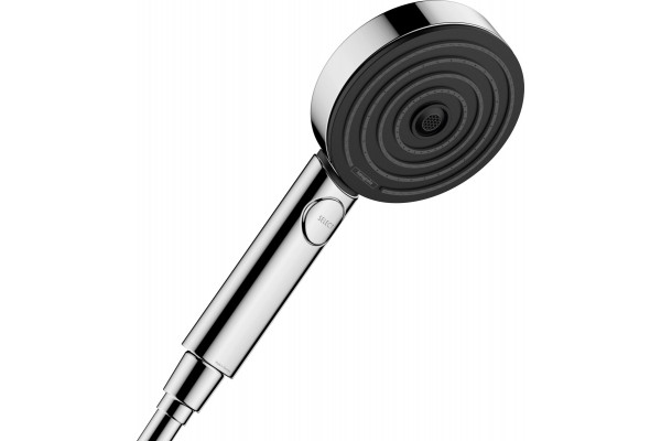 Душевая лейка Hansgrohe Pulsify 105 3jet 24100000 хром штанга 22.35 см,  в современном стиле