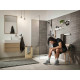 Душевая лейка Hansgrohe Pulsify 105 3jet 24100000 хром штанга 22.35 см,  в современном стиле