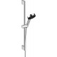 Душевой гарнитур Hansgrohe Pulsify Relaxation 105 3jet 24160000 хром штанга 66.9 см,  в современном стиле