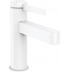 Смеситель Hansgrohe Finoris 100 76010700 для раковины, белый, однорычажный, высота излива 9.2 см