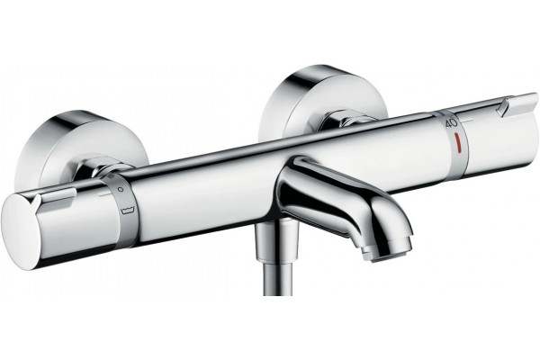 Термостат Hansgrohe Ecostat Comfort 13114000 для ванны с душем, хром, термостат, длина излива 17.7 см
