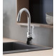 Смеситель Hansgrohe Focus M43 71812000 для кухонной мойки, хром, однорычажный, высота излива 22.3 см