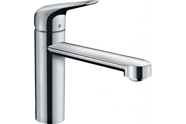 Смеситель Hansgrohe Focus M42 71806000 для кухонной мойки, хром, однорычажный, высота излива 12.2 см