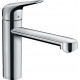 Смеситель Hansgrohe Focus M42 71806000 для кухонной мойки, хром, однорычажный, высота излива 12.2 см
