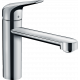Смеситель Hansgrohe Focus M42 71806000 для кухонной мойки, хром, однорычажный, высота излива 12.2 см