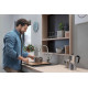 Смеситель Hansgrohe Focus M42 71802800 для кухонной мойки, сталь, однорычажный, высота излива 22.3 см