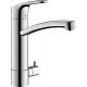 Смеситель Hansgrohe Focus M41 31803000 для кухонной мойки, хром, однорычажный, высота излива 20.4 см