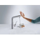 Смеситель Hansgrohe Metris Select M71 14847000 для кухонной мойки, хром, высота излива 25.3 см, длина излива 20.8 см